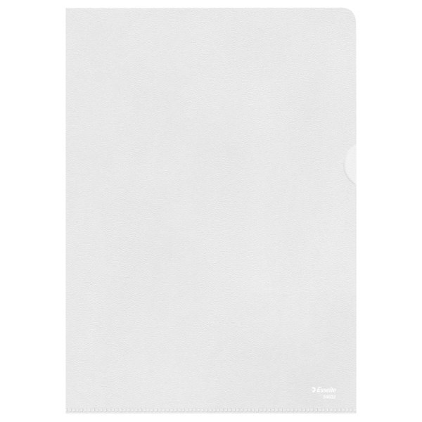 Ofertówka A4 L 1szt Esselte 54832 przezr. groszk. 115mic.